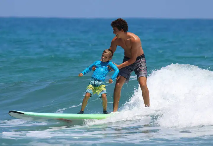Surf lessons