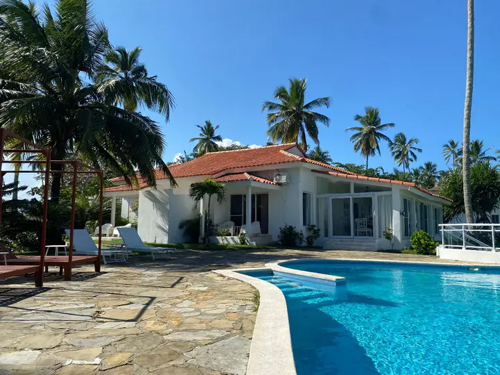 Villa pool at Las Canas Beach Retreat